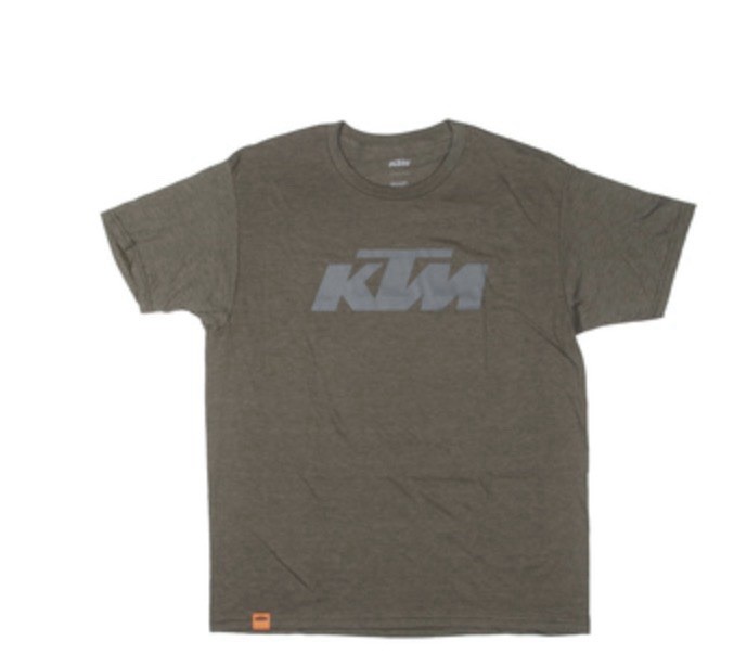 KTM Men’s Logo Short Sleeve T-Shirt Olive Green Heather 3PW25005460