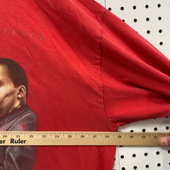 Vintage Black Heritage Legendary Hero’s Shirt Mens 3XL Red Ali Malcom X King