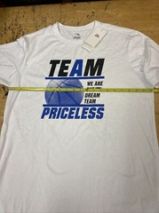 PARSONS ANTA BASKETBALL We Are The Dream Team SHIRT white 4XL ASIAN size XL USA