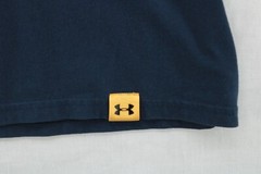 Under Armour Shirt Men’s XL Blue Heatgear Project Rock T Short Sleeve Bull Skull
