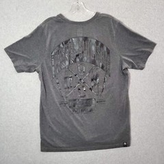 VINTAGE Metal Mulisha Men Shirt Medium Gray Logo Death Cheaters Y2K Tee