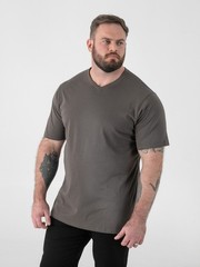D555 DUKE MENS V NECK T-SHIRT TEE SHIRT PREMIUM COMBED COTTON M-XXL IN 9 COLORS