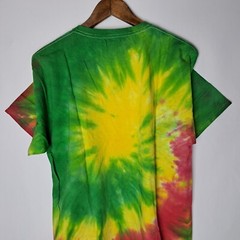 Fort Knox T-Shirt Mens Large Multicolor Tie Dye Short Sleeve “TRIPPIN” NWOT