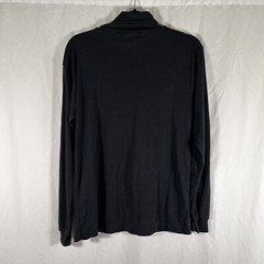 Vintage Knights of Round Table Shirt Men’s Large Black Turtleneck Long Sleeve