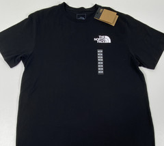 The North Face Men’s Solid Black Logo Crew Neck Short Sleeve T-Shirt Size L