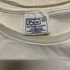 Lot of 2 VTG Polo Ralph Lauren Cream Shirts XL 0 Combed Cotton USA Components