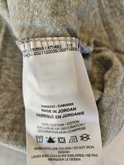 Nike Men’s Shirt Size/Small “Just Do It” Gray Tee AR5006-063 NWT