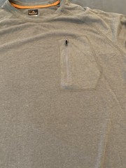 RIDGECUT TOUGHWEAR 2X-LARGE MEN’S LONG SLEEVE THERMAL GRAY POCKET