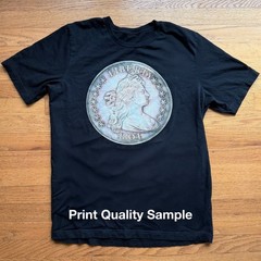 American Silver Eagle TShirt — Walking Liberty 1oz Bullion — Coin Collector Gift