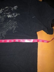 Miami Ink Men’s Short Sleeve Y2K Skull Graphic T-Shirt XL Black See Description