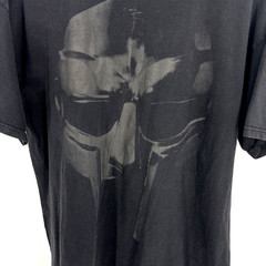 MF DOOM “Mask” T-shirt Rhymesayers Mens XL Black Gray Big Print