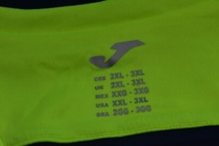 Joma Championship VI Mens Navy Neon Yellow Short Sleeve Soccer T-Shirt 2XL-3XL
