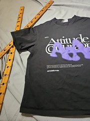 Atcg Brand Shirt Mens Medium Black Graffiti Graphic Print Streetwear Tee