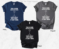 Silly Funny This Is Bob. Bob Has No Arms T-shirt Sarcastic Gifts Funny Shirt