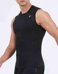 5 Pack Men’s Athletic Compression Shirts Sleeveless Workout Tank Top Sports B…
