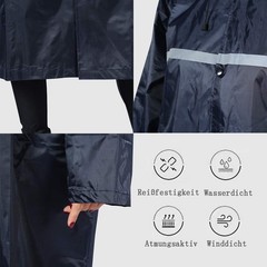 Rain Coats for Adults Ponchos with Hoods Lightweight Waterproof Jacket