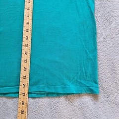 Vintage Hanes T-Shirt Mens Large Green 1987 Memphis 10K Championship Race Top