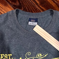 MV Sport XL Preppy Graphic T Shirt Gray Collegiate Classic Fit