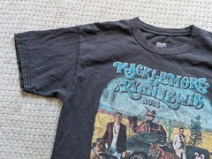 Macklemore Ryan Lewis Hanes Shirt Mens Large Black 2013 World Tour Hip Hop Band