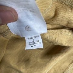 Nike CPFM Cactus Plant Flea Market Shirt Men Small Mustard Just Do It Air CI5369