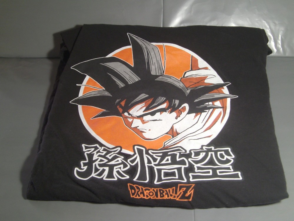 Dragonball Z Bird Studio 3XL (54/56) T-Shirt Black 100% Cotton – Used