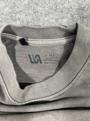 VRST Shirt Mens Small Taupe Cotton Embroidered Logo Ribbed Outdoor Casual Wear