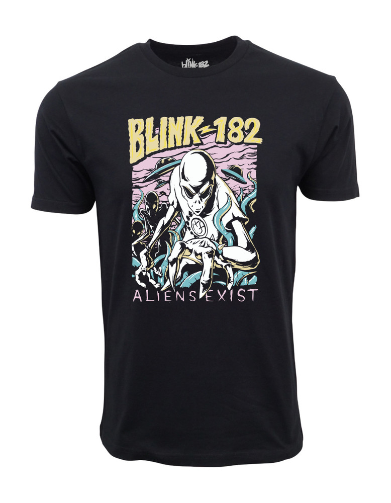 BLINK 182 ALIENS EXIST GRAPHIC T SHIRT
