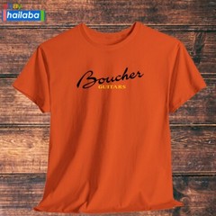 Boucher Guitars Logo Shirt Black/Navy/Grey/White/Orange T-Shirt S-5XL