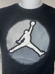 Nike Jordan AJ 8 Jumpman logo t-shirt Youth L Could Fit Men’s M Measureme Pics