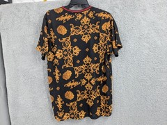 Fresh Prince Of Bel Air, Black And Gold T-Shirt, Digital Print, Size Large