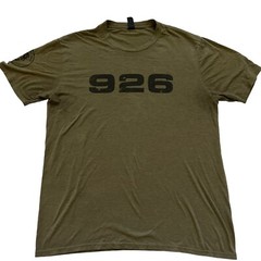 Perfect Tri T Shirt Mens Large Army Green Short Sleeve 926 ang Lion Graphic Tee