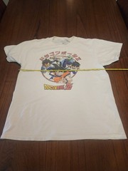 Toei Animation White Dragon Ball Z Graphic T-Shirt Large