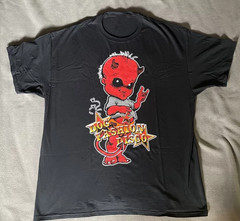 Black COlor Dog Fashion Disco satan Shirt Unisex All Sizes TR801