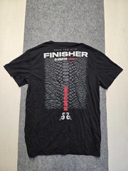 Spartan Men’s T Shirt Black Size Medium Graphic Print Sprint Finishers Comfort