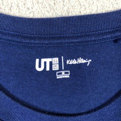 uniqlo x keith haring T Shirt Mens M blue collab