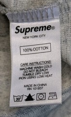 Supreme SS20 Pink Star Shirt Embroidered Streetwear Skateboard Skate Grey Large