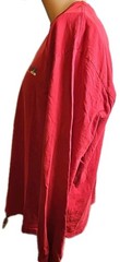 Vintage Nautica Long Sleeve Shirt Men’s Size L Red Nautical Flags Made In Canada