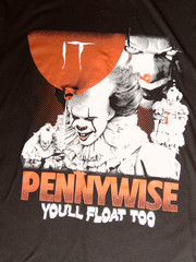 It Movie Pennywise T-Shirt You’ll Float Too Mens Size Large Horror