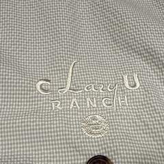 Orvis PFG style Mens XXL L/S Button up Shirt C Lazy U Ranch Dude Ranch Colorado