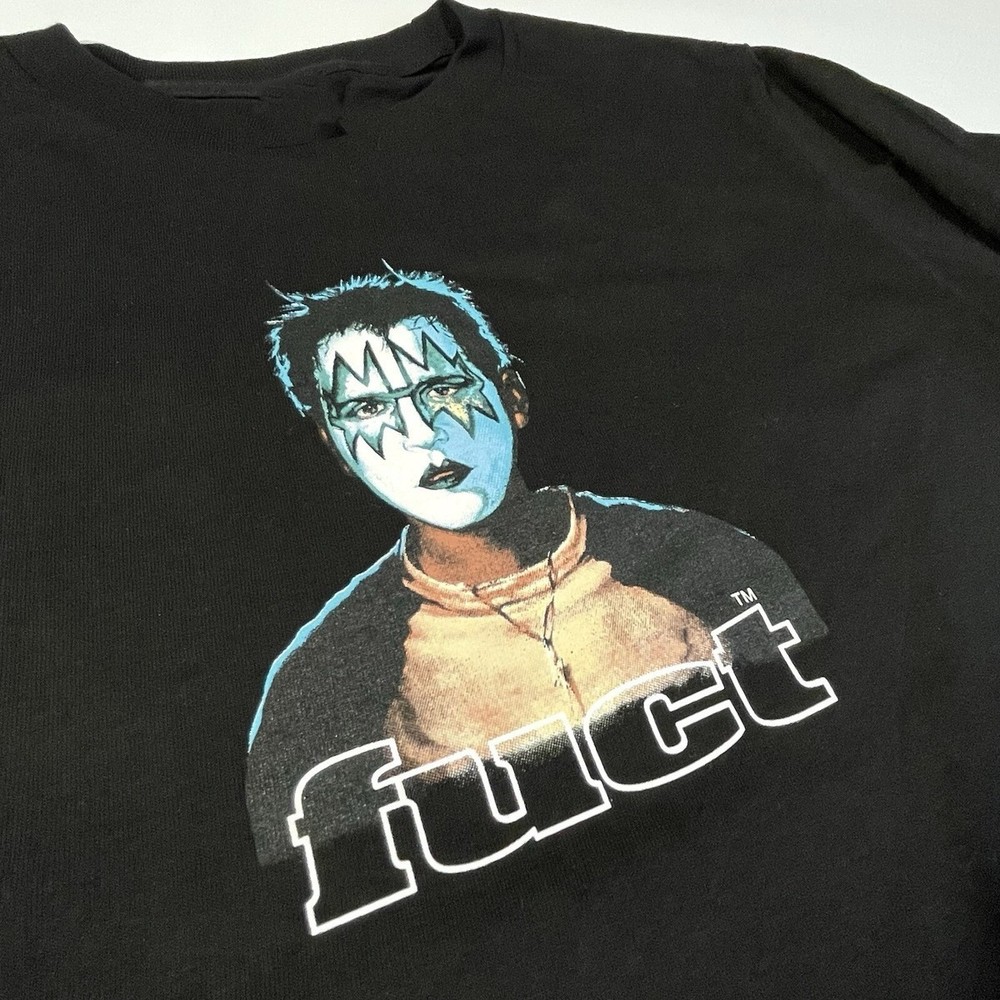 Rare FUCT Tshirt Kiss Rock Band Ace Frehley Gift For Fans Men All Size TK161