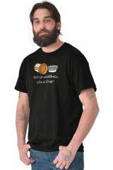 Life IS Crap Funny Sarcastic Out Of Meds Womens or Mens Crewneck T Shirt Tee