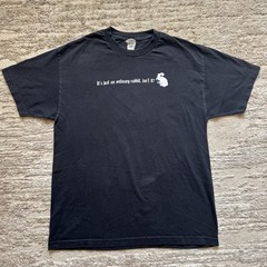 Choice Apparel Mens Large Black Monty Python Movie Tee Just An Ordinary Rabbit