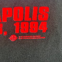 Vintage 1994 Winston Cup Shirt Large Backyard 400 Indianapolis USA NASCAR
