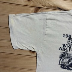 Vintage 1981 United States Military Rugby Championships AF Base Shirt Size M/L