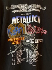 Summer Sanitarium Tour 2000 Metallica Korn System of a Down GIANT T-Shirt | XXL