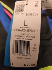 NEW MEN’S ADIDAS ORIGINALS TREFOIL STRIPE JACQUARD SHIRT ~SIZE LARGE #KD2307