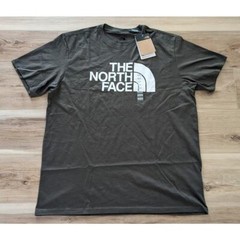 NWT The North Face Short Sleeve Half Dome Tee in New Taupe Green sz XL