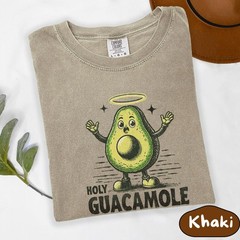 Holy Guacamole Avocado Shirt, Funny Food Pun Comfort Colors Tee, Guac Shirt