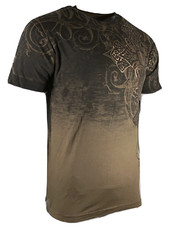 Xtreme Couture By Affliction Men’s T-Shirt DECRETUM Brown Biker S-5XL