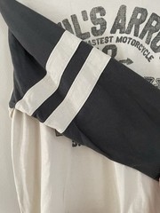 VTG. Lucky Brand Triumph DEVIL’S ARROW 3/4 Sleeve BONNEVILLE SPEED TRAILS 18 S